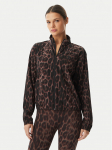 adidas Pluus Workout Essentials Leopard Woven KD7612 Pruun Regular Fit