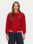 Guess Jeans Bomber-jakk W5RL43 WHAA2 Punane Regular Fit