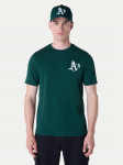 New Era T-s&auml;rk Oakland Athletics MLB Pennant Graphic 60596214 Roheline Regular Fit