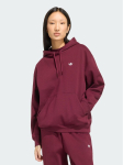 adidas Pluus Essentials Oversized Fleece Hoodie KT2274 Bordoopunane Regular Fit