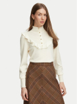 Luisa Spagnoli Kampsun Maratea 100501 Kreemjas Regular Fit