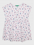 United Colors Of Benetton Igap&auml;evane kleit 4EKJGV00M Valge Regular Fit 90