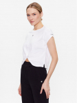 Converse T-s&auml;rk Star Chevron Twist 10024546-A02 Valge Cropped Fit