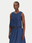 Pieces Top Tenim 17157936 Tumesinine Regular Fit