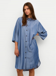 Kaffe Pluusikleit Leonora 10508304 Sinine Loose Fit
