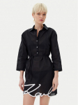 KARL LAGERFELD Pluusikleit A1W46006 Must Regular Fit