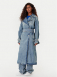 HUGO Vihmamantel Garena 50541545 Sinine Oversize