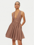 PINKO Kokteilikleit Casalfermo 102777 Y3LE Pruun Regular Fit