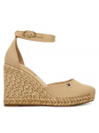 Tommy Hilfiger Espadrillid Wedge FW0FW09225 Beež