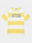United Colors Of Benetton T-s&auml;rk 3ZNBC10BN Kollane Regular Fit 130