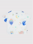 Champion T-s&auml;rk All-Over Colourful Print 404400 Valge Custom Fit 102_107