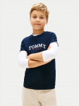 Tommy Hilfiger T-s&auml;rk KB0KB10263 Tumesinine Regular Fit