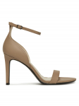 Calvin Klein Sandaalid Heel Sandal 90 - Lth HW0HW02337 Beež