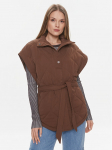 Fransa Varrukateta jakk 20612130 Pruun Regular Fit