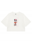adidas T-s&auml;rk Disney Minnie Mouse JL9191 Valge Loose Fit