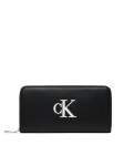 Calvin Klein Rahakott Bold Ck Long Zip Around LV04F1077G Must