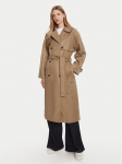 Calvin Klein Vihmamantel LV044C501G Pruun Regular Fit