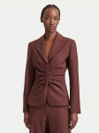 Marella Pintsak Fumana 2623046032 Tumepruun Slim Fit