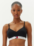 Tommy Hilfiger Bralette rinnahoidja UW0UW05715 Must