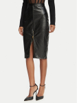Elisabetta Franchi Tehisnahast seelik GO-244-67E2-V440 Must Fitted Fit