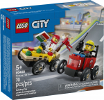 LEGO&reg; City 60458 - Pitsaauto vs tulet&otilde;rjeauto v&otilde;idus&otilde;iduautode komplekt