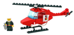 Kasutatud: LEGO&reg; Town 6657 - Fire Patrol Copter