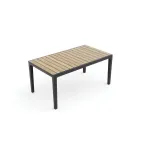 KETER Garden table Deco Corale 160 teak tone/gray