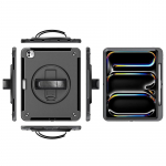 eSTUFF iPad Pro 13 2025/2024 OHIO Defender Case with hand strap