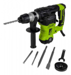 Zipper ZI-BHA1500DN puur 4250 RPM SDS Plus 5,1 kg Must, Heeroeseroheline