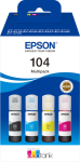 EPSON 104 EcoTank tindikasseti pakend, 4 vrvi (C13T00P640)