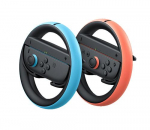 Nintendo Joy-Con 2-Steering Wheel Dual Set, Blue and Neon Red
