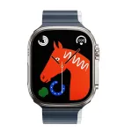 Apple Watchi rihm Hoco magnetiline silikoon 42 / 44 / 45 / 49 mm AS102 midnight blue halliga