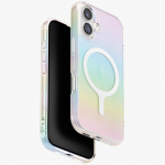 uniq IPhone 17 Magclick laadimise holo kvartsi etui Iridescia
