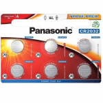 PANASONIC Panasonic CR2032-6BB BLISTER PACK 6PCS.