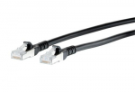 BTR NETCOM 1308451500-E vrgukaabel Must 1,5 m Cat6a S/FTP (S-STP)