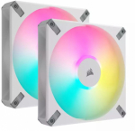 Corsair iCUE AF140 RGB Elite 140 mm PWM Dual Fan Kit CO-9050160-WW White