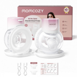 Momcozy S12 Pro Quick Pink Double Pack | Shell breast pump | Wireless, double, pink colour