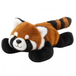 LEAN Toys Pehme maskott, hellusmnguasi, punane ja punase pandamnguasi, 30 cm