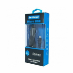 ATX Platina Premium Autoadapter 12 / 24V / 1A + Mikro USB kabel Must (Teeleht)