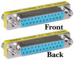 MicroConnect Mini Gender DB25 F/F DB25 Female to Female