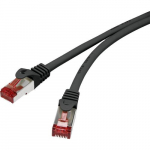 Renkforce RF-4979742 vrgukaabel Must 3 m Cat6 S/FTP (S-STP)