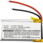 CoreParts Battery 0.67Wh Li-Pol 3.7V 180mAh Black for Wireless
