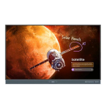 BENQ RP7505 interaktiivne tahvel 190,5 cm (75) 3840 x 2160 pikslit Puudutuskuvas Must HDMI