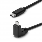 MicroConnect USB-C kaabel 1m, 3.2 Gen2, ks ots nurga all, 60W, 10Gbps