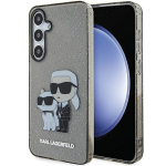 Karl Lagerfeld KLHCS24MHNKCTGK S24+ S926 tarna/must hardcase Glitter Karl AND Choupette