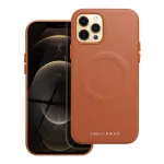 ROAR nahastatud mbris LEATHER MAG, hilduv MagSafe'iga IPHONE 12 Pro mudelitega, pruun