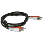 MicroConnect Stereo RCA kaabel, 10 meetrine stereo RCA kaabel 2 x RCA isane