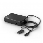 ALOGIC Universaalne Twin HD PRO dokk must