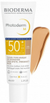 Bioderma Photoderm Tuvastuspruuniga Kaitsekreem Kuldne SPF50+ 40 ml