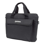 Manhattan London Laptop Bag 12.5"", Top Loader, Black, Low Cost,